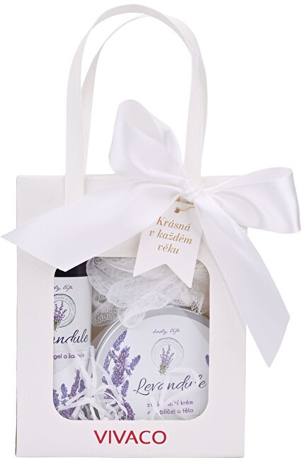 Vivaco Set regalo di cosmetici con olio di lavanda donna