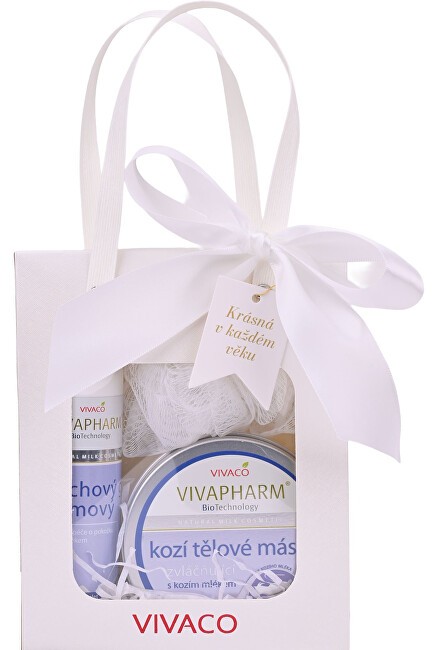 Vivaco Confezione regalo di cosmetici al latte di capra donna