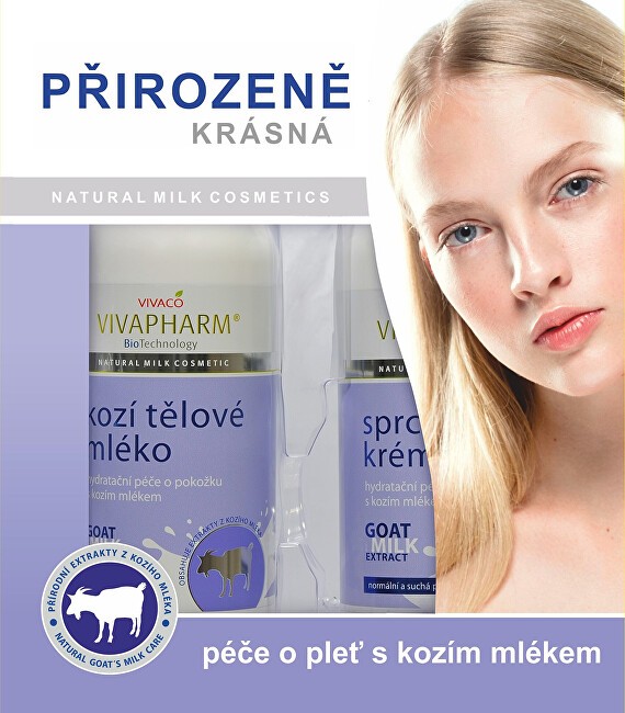 Vivaco Confezione regalo di cosmetici al latte di capra donna