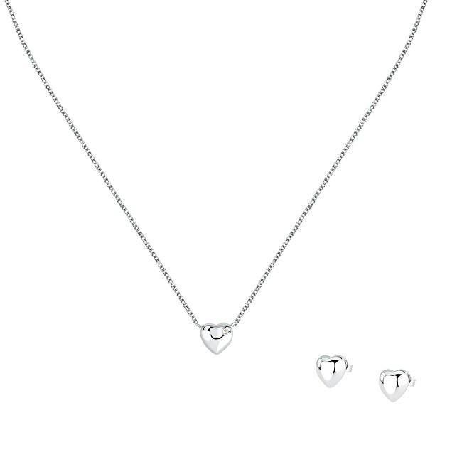 Morellato Set di gioielli in argento a forma di cuore Nobile SAZN01 orecchini, collana donna