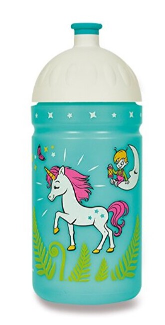 R&B Bottiglia salutare - Unicorno e fate 0,5 l bambino