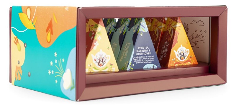 English Tea Shop Collezione regalo benessere con 12 piramidi BIO unisex