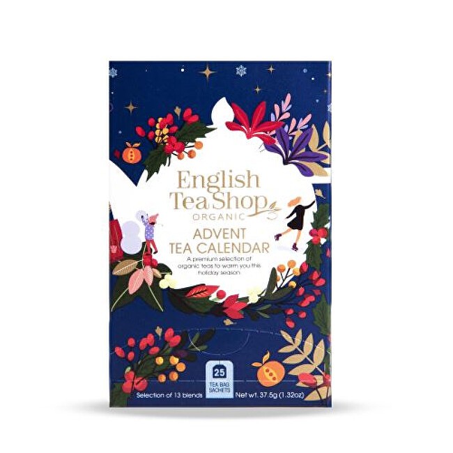 English Tea Shop Calendario dell'Avvento Scatola Blu BIO 25 bustine unisex