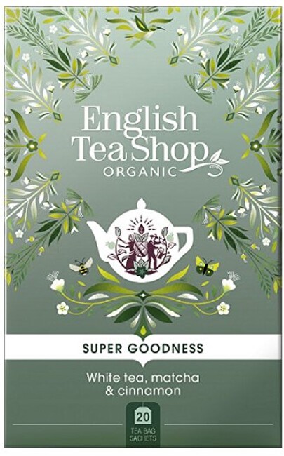 English Tea Shop Tè bianco, matcha e cannella BIO 20 bustine unisex