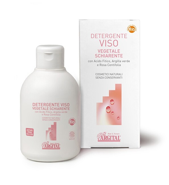Argital Gel detergente e illuminante per il viso a base di erbe, 250 ml unisex