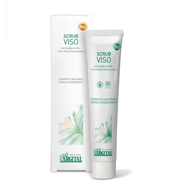 Argital Scrub e maschera viso all'argilla verde 200 ml donna