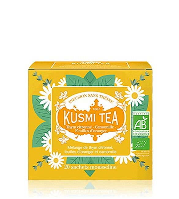 Kusmi Tea Timo, fiori d'arancio e camomilla 20 bustine, 24 g unisex