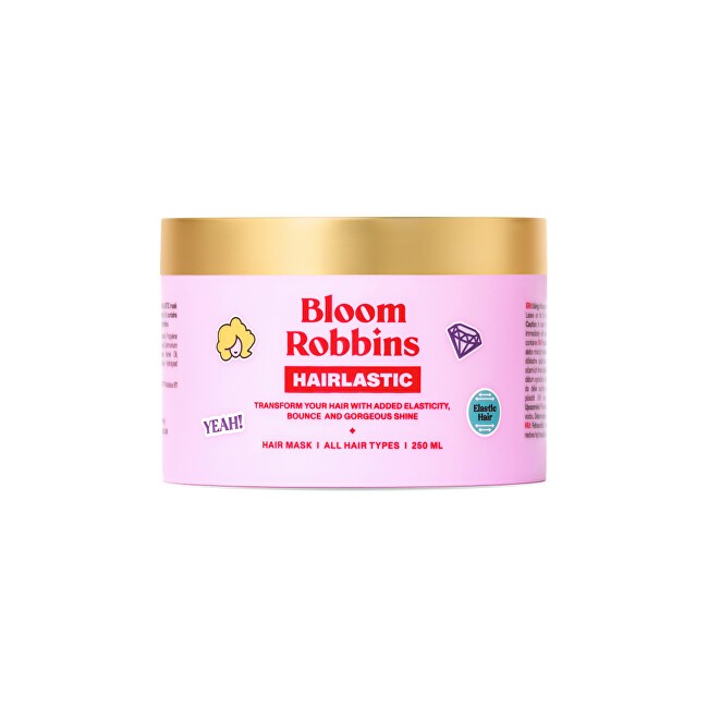 Bloom Robbins Maschera Hairlastic - maschera per capelli con olio di ricino per favorire l'elasticità 250 ml donna
