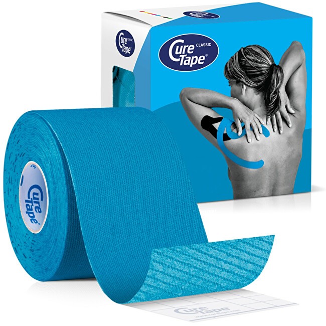 CureTape Nastro kinesiologico classico blu 5 cm x 5 m unisex