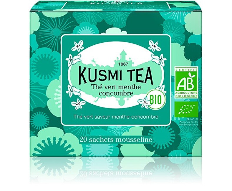 Kusmi Tea Tè verde con cetriolo e menta 20 bustine BIO 40 g unisex