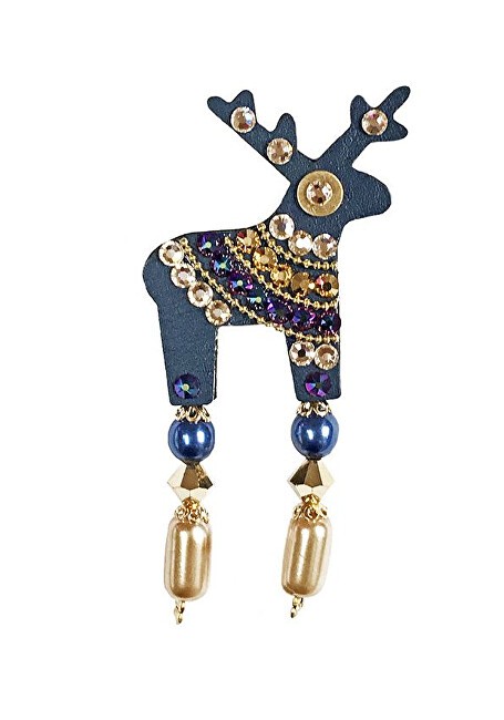 Deers Piccola pelle di cervo blu Polarka II. donna