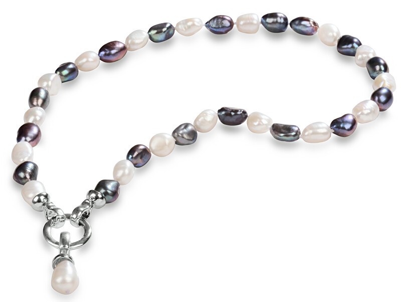 JwL Luxury Pearls Collana realizzata con perle vere in due tonalità JL0316 donna