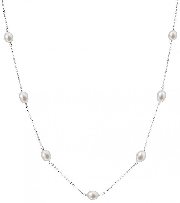 Evolution Group Collana in argento con 7 perle vere Pavona 22016.1 donna