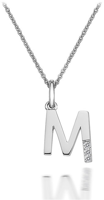 Hot Diamonds Collana Hot Diamonds Micro M Classic DP413 catena, pendente donna