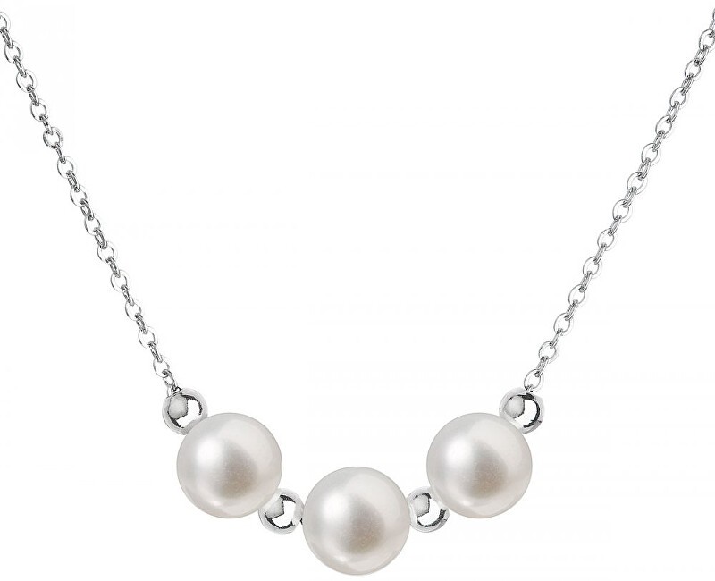 Evolution Group Collana in argento con perle autentiche Pavon 22017.1 donna