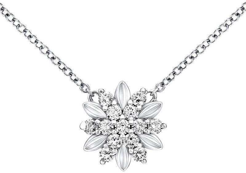Silvego Collana in argento ALIVIA con cristalli Swarovski MWN10855A donna