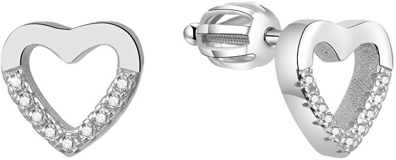 Beneto Orecchini a cuore in argento AGUP1504S donna