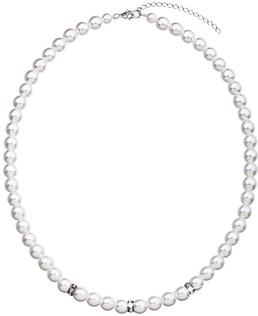 Evolution Group Collana di perle bianche 32012.1 donna