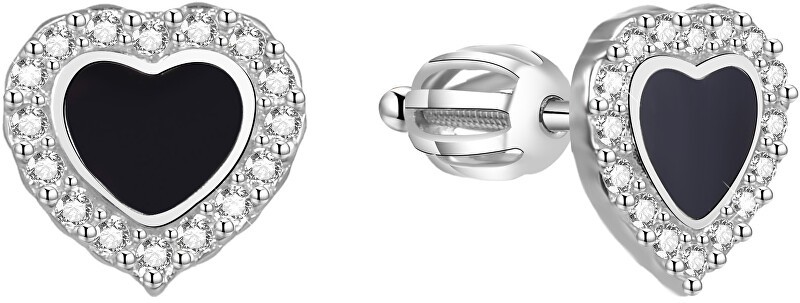 Beneto Orecchini a cuore in argento AGUP1624S donna