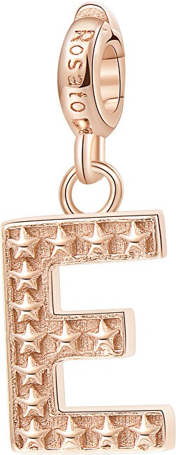 Rosato Ciondolo in bronzo a forma di lettera "E" Story RZ083 donna