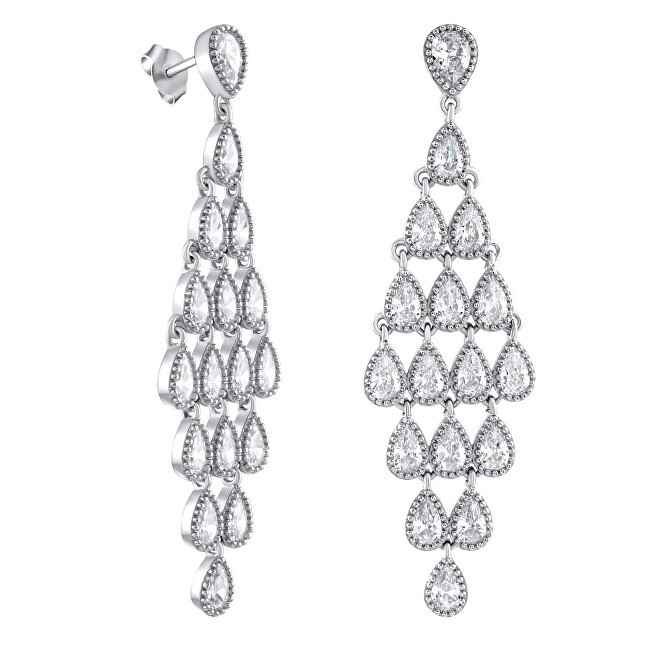 Silvego Orecchini scintillanti in argento MWE13983A donna