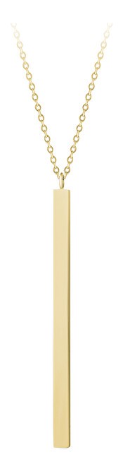 Troli Collana lunga placcata in oro con pendente donna