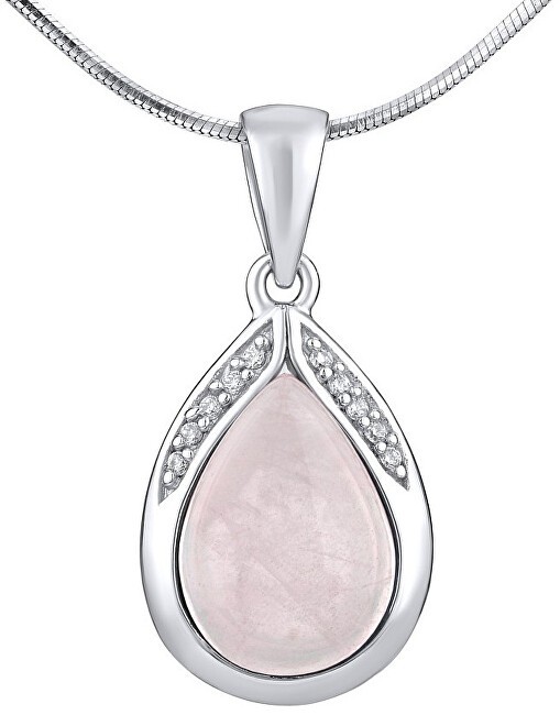 Silvego Ciondolo in argento con inserti in palissandro naturale JST13327RQP donna