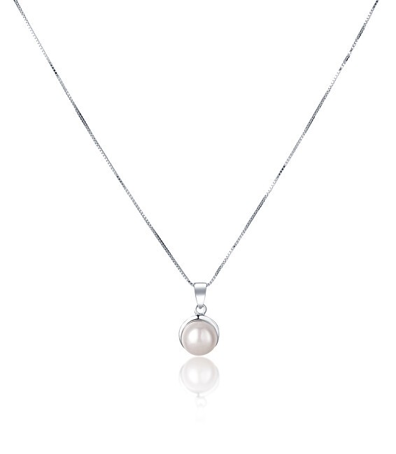 JwL Luxury Pearls Delicata collana con vera perla bianca JL0676 catena, pendente donna