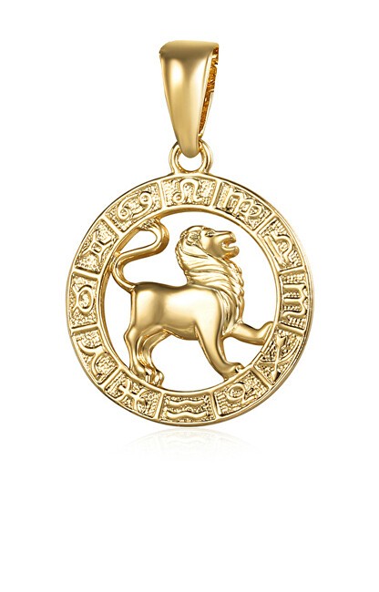 JVD Ciondolo a forma di leone placcato oro SVLP0713XH2GOLE donna