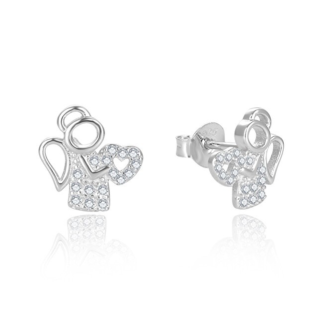 Beneto Delicati orecchini in argento a forma di angelo AGUP2666 donna