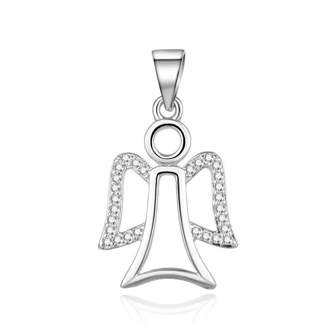 Beneto Bellissimo ciondolo angelo in argento AGH617L donna