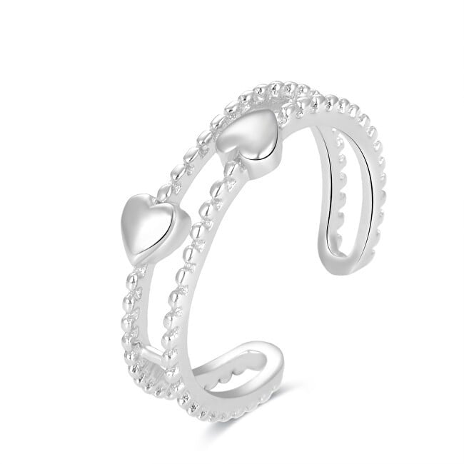 Beneto Anello romantico in argento per la gamba AGGF485 donna