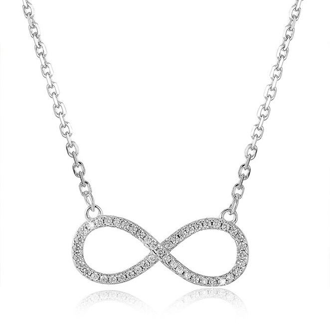 Beneto Collana infinito in argento AGS778 / 48 donna