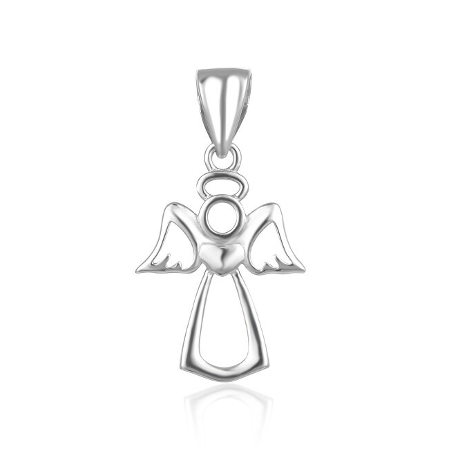 Beneto Delicato ciondolo in argento con angelo AGH676 donna