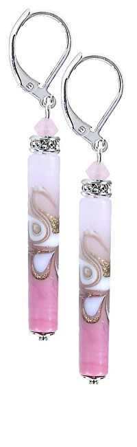Lampglas Orecchini Good Mood delicati realizzati con perle Lampglas EPR24 donna