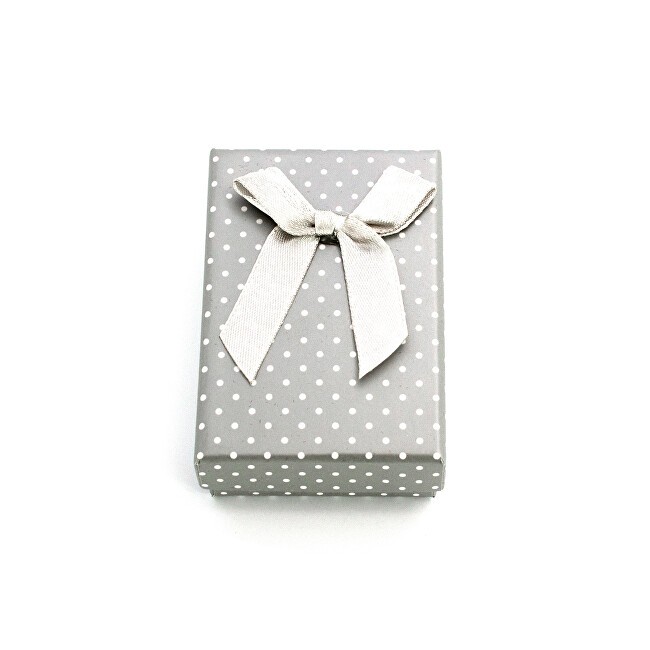 Beneto Exclusive Scatola regalo grigia a pois KP4-8 donna