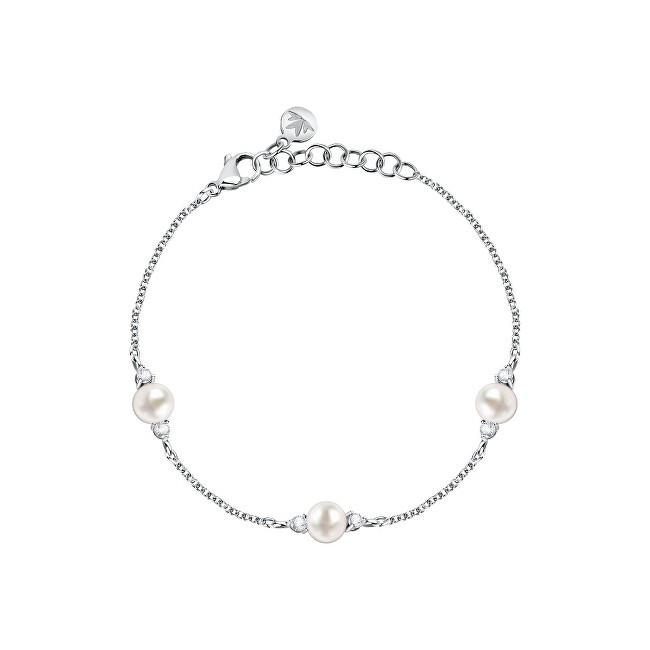 Morellato Delicato bracciale in argento con perle Perla SAER53 donna