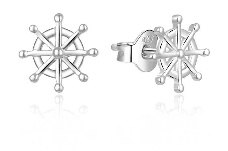 MOISS Simpatici orecchini in argento a forma di timone E0002503 donna