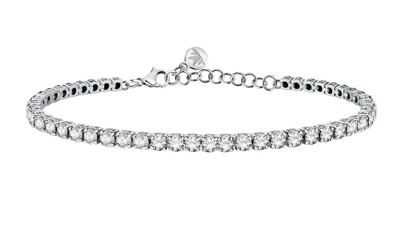 Morellato Bracciale di lusso in argento con zirconi Tesori SAIW123 donna