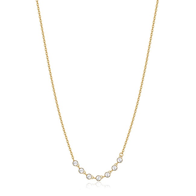 Brosway Delicata collana placcata in oro con cristalli Symphonia BYM132 donna