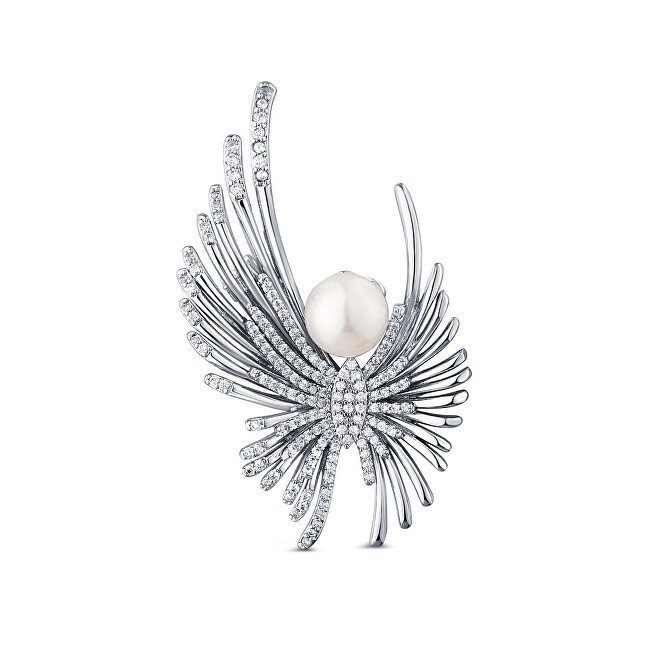 JwL Luxury Pearls Incantevole spilla a forma di angelo con perle e cristalli JL0823 donna