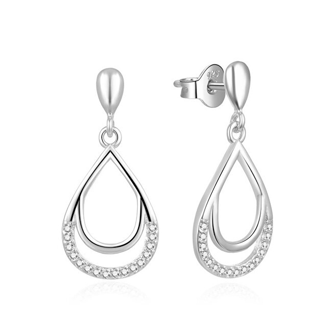 MOISS Bellissimi orecchini pendenti in argento E0003087 donna