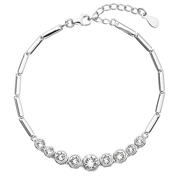 Evolution Group Bracciale in argento con cristalli Swarovski 33111.1 donna