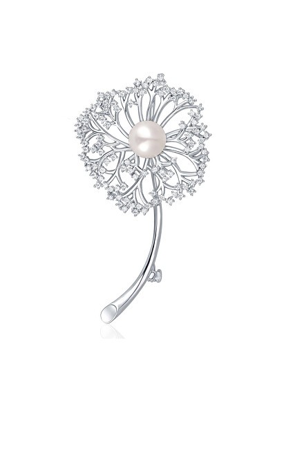 JwL Luxury Pearls Bellissima spilla con perla 2 in 1 Dente di leone JL0664 donna