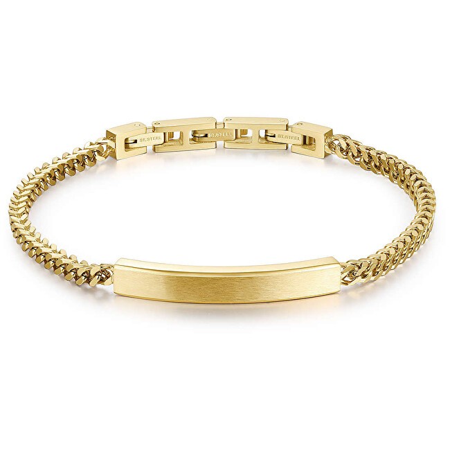 Brosway Elegante bracciale da uomo placcato oro Ink BIK12 uomo