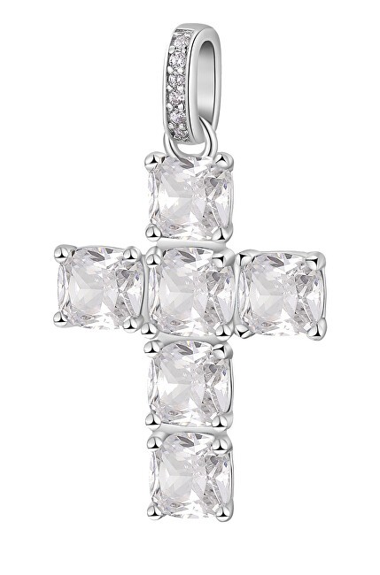Brosway Ciondolo in argento con zirconi Fancy Infinite White FIW21 donna