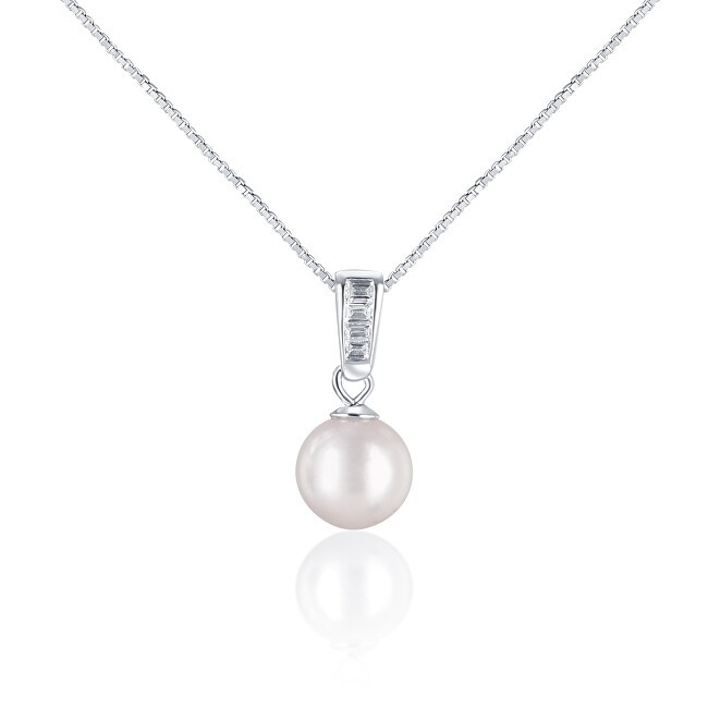 JwL Luxury Pearls Elegante collana con perla di mare Akoya e cristalli JL0658 catena, pendente donna