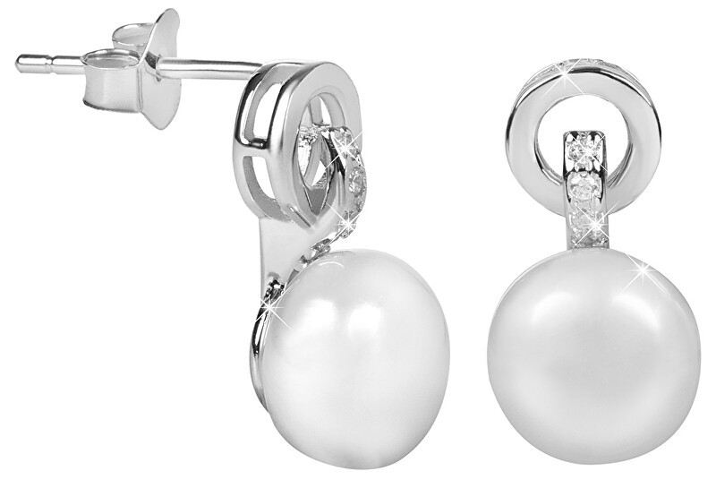 JwL Luxury Pearls Orecchini con perla bianca destra JL0503 donna