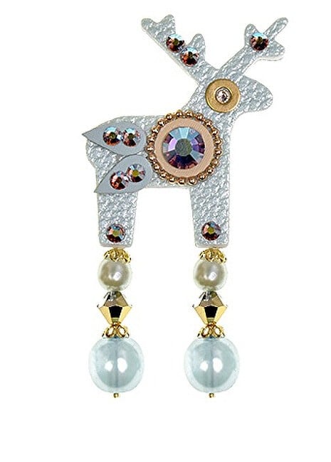 Deers Incantevole piccolo cervo Leopardia donna
