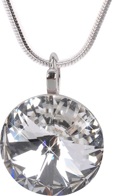 Levien Elegante collana Rivoli con cristalli donna